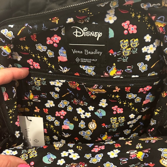 Vera Bradley Disney Small Backpack NWT - Picture 8 of 12